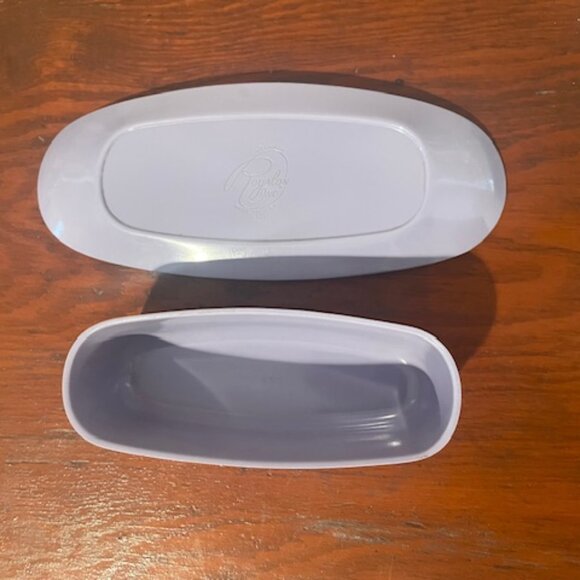 Vintage Royalon Melmac Lavender / Purple Retro Butter Dish w/Lid USA 321/320 - Picture 4 of 6